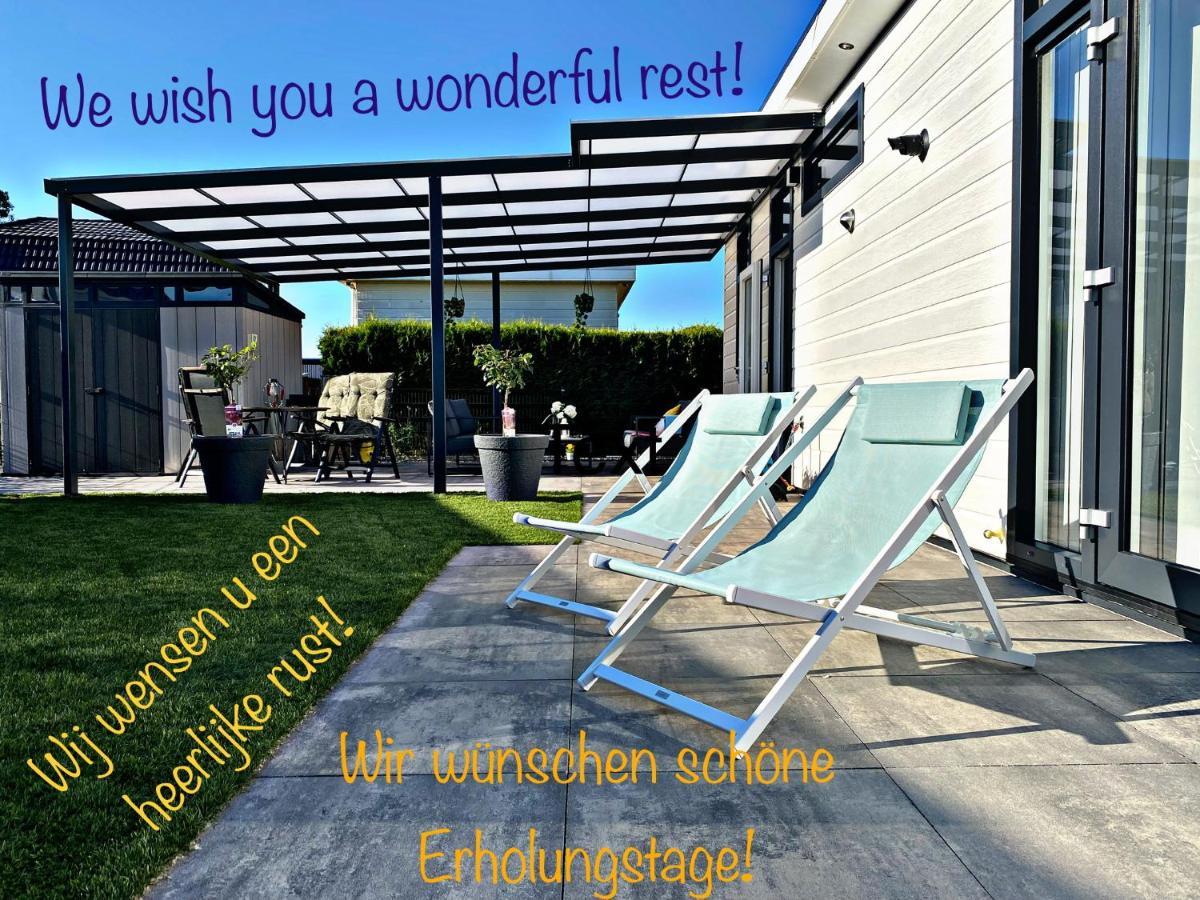 Ferienhaus Luxchalet #Vaju Lathum# Am See, Strand, Pool, Nationalpark Экстерьер фото